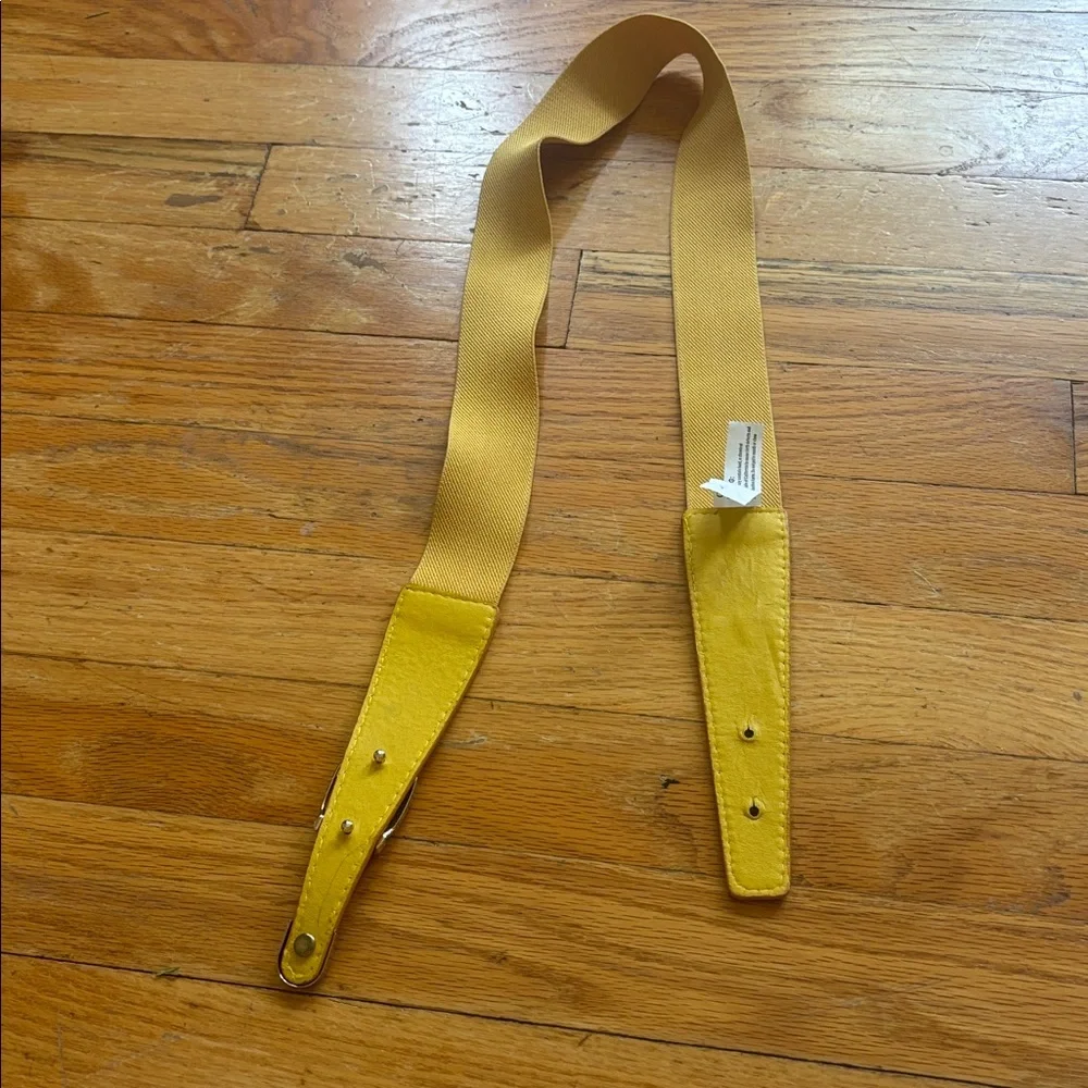 Yellow Stretchy Belt